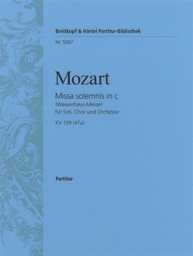 Missa solemnis c/C KV 139(47a)